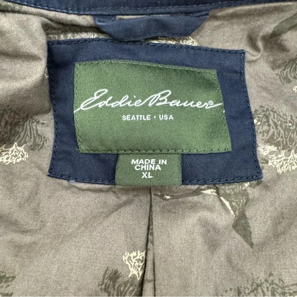 Eddie Bauer Explorer Cloth Goose Duck Hunt canvas cotton jacket Sz XL - Picture 8 of 9
